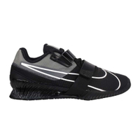 NIKE ROMALEOS 4 男舉重鞋-重量訓練 深蹲 蹲舉 CD3463010 黑灰白