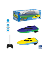 ของเล่นเรือบังคับ R/C Speed Boat (สุ่มสี)