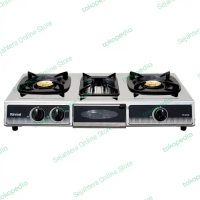 RINNAI Kompor Gas 2 Tungku + Grill : RI524 E