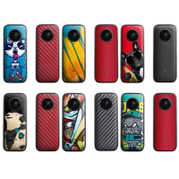 2Sets Cartoon Sticker for Insta360 ONE X2 Scratch-Resistant Camera PVC Water-proof Protective Film Sports Camcorder Accessories