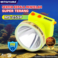 Senter Kepala Menyelam / Senter Kepala Diving Mitsuyama Super Terang 80W MS-259P