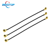BEVOTOP 10PCS IPEX1 Female to IPEX1 Female Jack WIFI Antenna Extension Cable RF Coaxial RF1.13 Pigtail for Router 3g 4g Modem