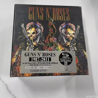 Hard Rock Guns N Roses Music CD Greatest Hits Cosplay Car 1987-2011 Album 9pcs Music Record +2pcs DV