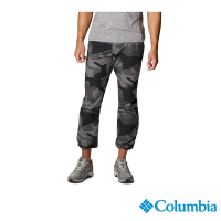 Columbia哥倫比亞 男款 彈性長褲-黑迷彩 UAE34160BQ /FW22