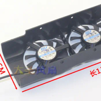 Freight free new original MSI GTX750TI 1050 1050TI 1650 half height knife card graphics card cooling fan