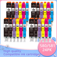 Compatible for canon PGI-580 CLI-581 PGI580XXL CLI580XXL Ink Cartridge Pixma TS6150 TS6151 TR7550 TR8550 TS8150 TS8151 TS8152