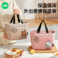 台灣現貨⭐LINE FRIENDS 保溫袋 便當袋 手提袋 午餐袋 BROWN 熊大 CONY 兔兔
