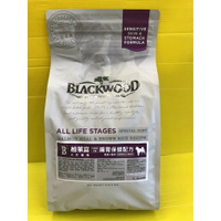 ✪四寶的店n✪柏萊富BLACKWOOD 功能性全齡 腸胃保健配方(鮭魚+糙米) 飼料5磅(2.2KG) 狗飼料/狗乾糧