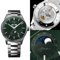 【BALL 波爾】官方授權 Engineer II Moon Calendar 月相顯示多功能機械錶(NM3016C-S1J-GR)