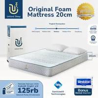 Uniland Sleep Kasur Busa Original 20cm Foam Mattress Box Free Bantal & Free Ongkir Jawa Bali 180 x 2