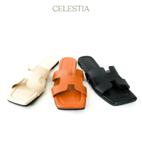 Celestia Scarlett - Sandal Wanita Slip On teplek Sendal Flat Sandal Slip On Wanita