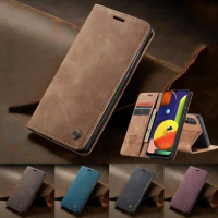 Retro Flip Leather Case for Samsung A53 A73 A33 A13 A14 A54 A12 A32 A52 A72 Wallet Card Cover For Galaxy A51 A71 A50 A70 Coque