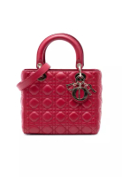 Dior 二手 Dior 中羊皮 Cannage Lady Dior 手袋