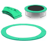 6/8/10/12Feet Trampoline Protection Mat Trampoline Safety Pad Round Spring Protect Cover Waterproof Pad Trampoline Accessories