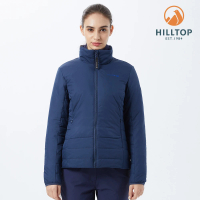 【Hilltop 山頂鳥】PRIMALOFT Winter 女款保暖科技棉外套 PH22XFX4 深藍