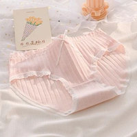 AliMaMa - CELANA DALAM WANITA SWEET LACE - CD Perempuan Katun Renda Lembut Motif Pastel Remaja Medan
