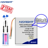 New Arrival [ HSABAT ] 1100mAh 533-000074 Replacement Battery for Logitech 981-000257 F540 G930 981-000257