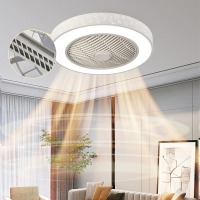 新款暖風吸頂燈風扇燈臥室餐廳吊扇帶燈家用冷暖電風扇燈具 雙11全館免運