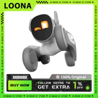 LOONA Smart Robot Toy Intelligent Machine Dog Pet Companion Desktop AI Robot Emotional Dialogue Programming Electronic Toy Gifts