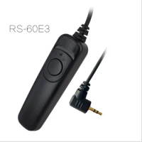 RS-60E3 Shutter Release Remote Control Cord for Canon EOS RP 850D 90D 80D 70D 1500D 1300D T7i T6i T4i, Pentax K200D K100D K110D