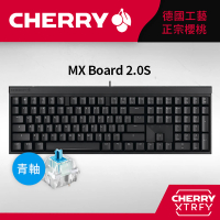 【Cherry】Cherry MX Board 2.0S 黑正刻 青軸(#Cherry #MX #Board #2.0S #黑 #青軸)