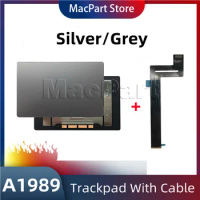 Original A1989 Touchpad for MacBook Pro Retina 13" A1989 Trackpad Replacement Gray/Silver 2018 2019 Years