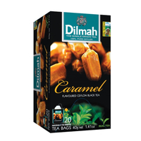 Dilmah 帝瑪 焦糖口味紅茶 茶包 2g*20入/盒-【良鎂咖啡精品館】
