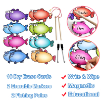 ส่งฟรี. Todds & Kids Toys Fishing Game Magnet Fishing Toy, Wooden Developmental Toys, Fishing Game, 