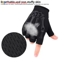 Fingerless Glove Half Non-slip Finger Gloves Tactical Military Army Mittens SWAT Airsoft Bicycle Outdoor Shooting Driving Men