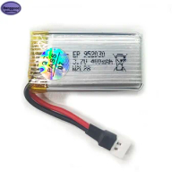 Banggood 3.7V 400mAh 952030 Lipo Polymer Lithium Rechargeable Li-ion Battery Cells with plug for RC Airplane Car Truck battery