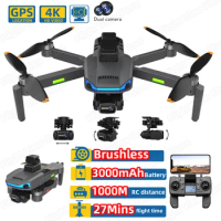 New 4k Camera Drone GPS AE3 Pro Max 5G Wifi RC Plane 3-Axis Gimbal Radar Obstacle Avoidance Quadcopter RC Helicopter Dron
