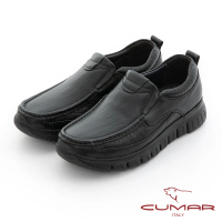 預購 CUMAR 舒適輕量 超輕大底商務鞋(黑色)