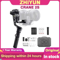 ZHIYUN Crane 2S 3-Axis Cameras Handheld Stabilizer Gimbal for Sony for Canon DSLR BMPCC 4K 6K Cameras for Video