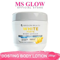 MS GLOW NEW BODY LOTION WHITE FORTE SERIES / DOSTING BODY LOTION / BODY TINT DOSTING BODY LOTION