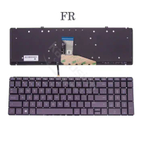 New FR French Laptop Keyboard for HP Spectre x360 x360 15-DF 15-df000 TPN-Q213 L38262-001 Backlit keyboard