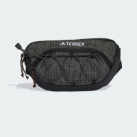 【adidas 愛迪達】腰包 斜背包 運動小包 TRX MT WAIST PK 黑白 JJ1480