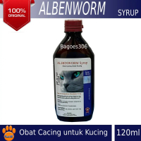 Raid All Albenworm Syrup|Obat Cacing Kucing dan Anjing Albenworm Sirup 120ml