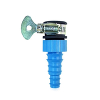 ข้อต่อก๊อกไร้เกลียว PE รุ่น 510-E ขนาด 16-20-25 มม. สีฟ้า