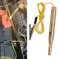 Sistem Lampu Probe Pengesan Alat, Lampu Kereta DC, Penguji Litar, 6V, 12V, 24V, untuk Ujian