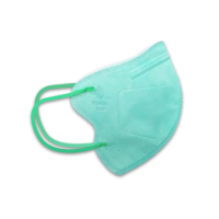 【健康天使】MIT醫用3D立體成人寬耳繩鬆緊帶口罩 綠色(30入/袋)