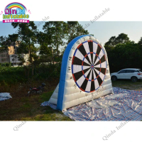 Outdoor Funny Inflatable Kids Throwing Darts Board Sport Carnival Games Inflatable Soccer Darts
