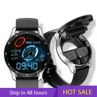 Smart Watch X7 Earphones Built-in TWS Earbuds Bluetooth Dual Headset Call Wristwatch Music Sport Smartwatch Fitness Tracker