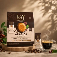 BADARU ARABIKA ROBUSTA HOUSEBLEND 100sachet KOPI HITAM TANPA AMPAS Arabika 100Sachet