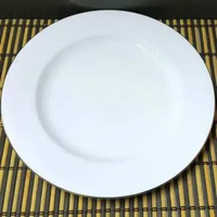 Piring Ceper Beling Keramik 7" Pyramid Premium Porselen Putih Polos Awet Tebal Tahan Panas Piring Sa