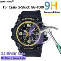 For Casio G-Shock GG-1000 GG-1000GB GG-1000RG GG 1000 HD Clear /Anti Purple Light 2.5D Slim Tempered Glass Screen Protector Film