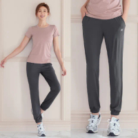 【STL】yoga 現貨 韓國瑜伽 Air 200 Jogger 涼感 女 運動 長褲 束口褲 彈性 快乾(FrenchGrey法國灰)