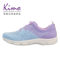 【Kimo】飛織俏皮撞色休閒鞋 女鞋(藍莓 KBCSF054466)