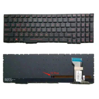 For Asus GL553 GL553V GL553VW FX553V FX553VD FX553VE GL753 FX753VD ZX553VD Arabic AR red backlight Laptop Keyboard