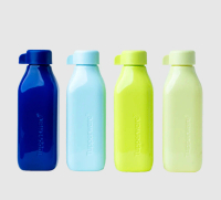 Tupperware Square Eco Bottle | 4pcs | 500ml