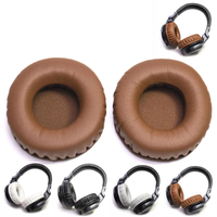 แผ่นรองหูฟังหนังโปรตีนหนานุ่มสำหรับ DJ สำหรับ Pioneer HDJ CUE1 Cue One HDJ500 หูฟัง DJ